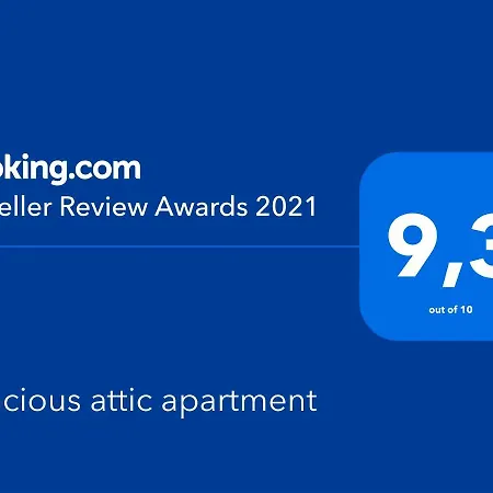 Apartment Spacious Attic *